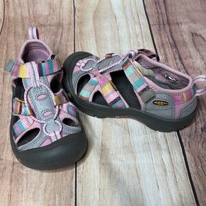 KEEN Venice H2 Water Sandals Multi-Color Girls Size 11